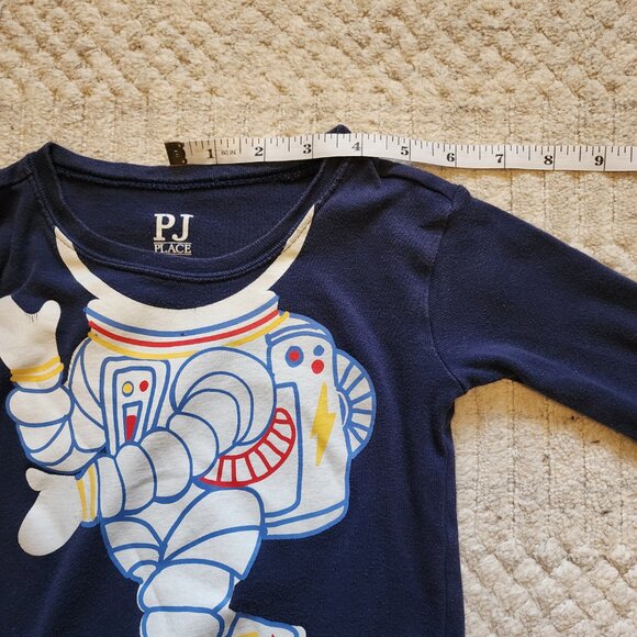 The Children's Place PJ Place Astronaut Long Sleeve Tee - Size 5T - Picture 13 of 15